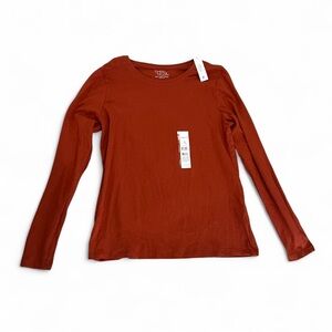 Women's Red/Orange Long Sleeve NWT